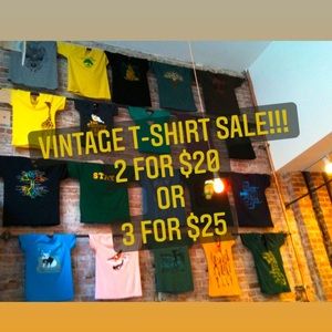 Bundle Deal w/ $9.99 ship for all Vintage Shirts!!